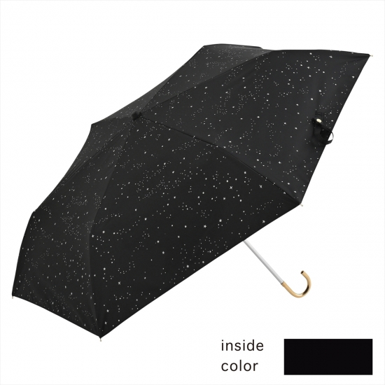 [晴雨兼用日傘]遮光シャイニングスター ミニ