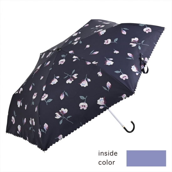 [晴雨兼用日傘]遮光マグノリア ミニ