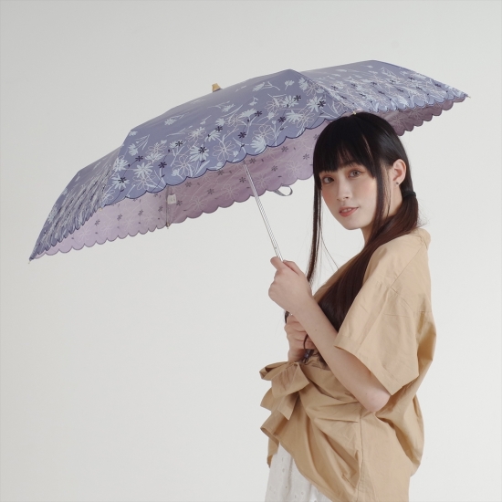 [晴雨兼用日傘]遮光デイジー ミニ