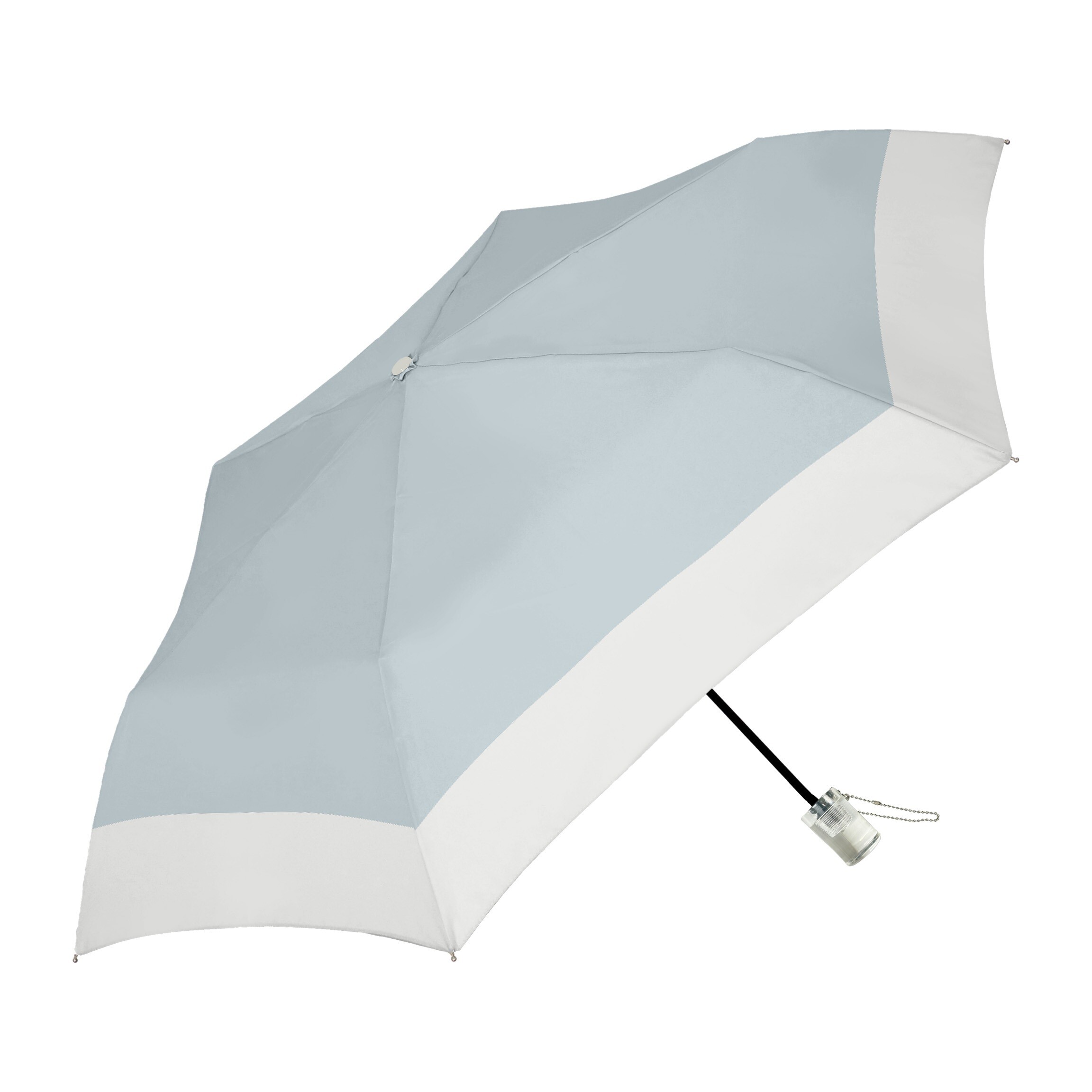 assa HEAT DOWN PARASOL ホワイト切継ミニ傘