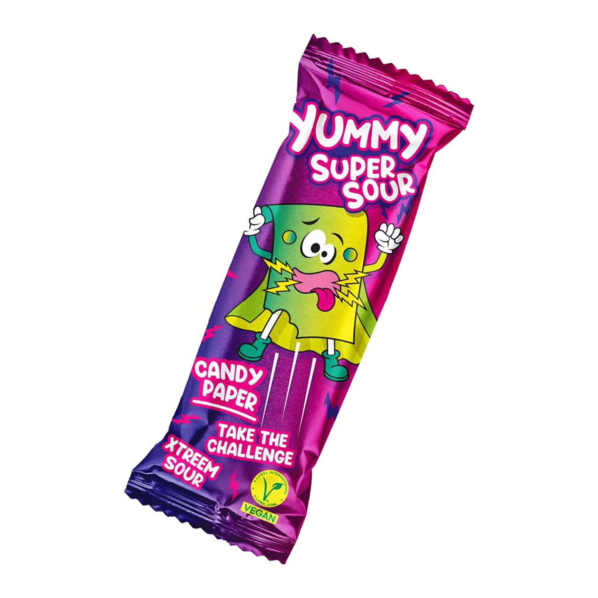 Yummy Super Sour Candy paper 　ヤミー スーパー サワーキャンディ ペーパー