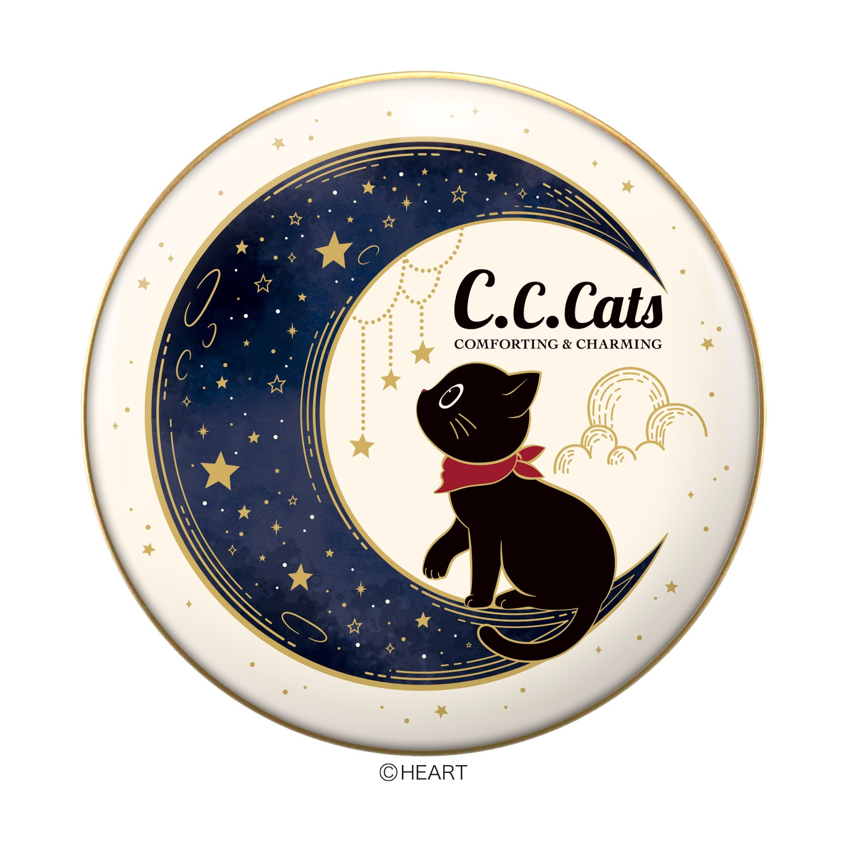 Ｃ．Ｃ．キャッツ肉球チョコ缶