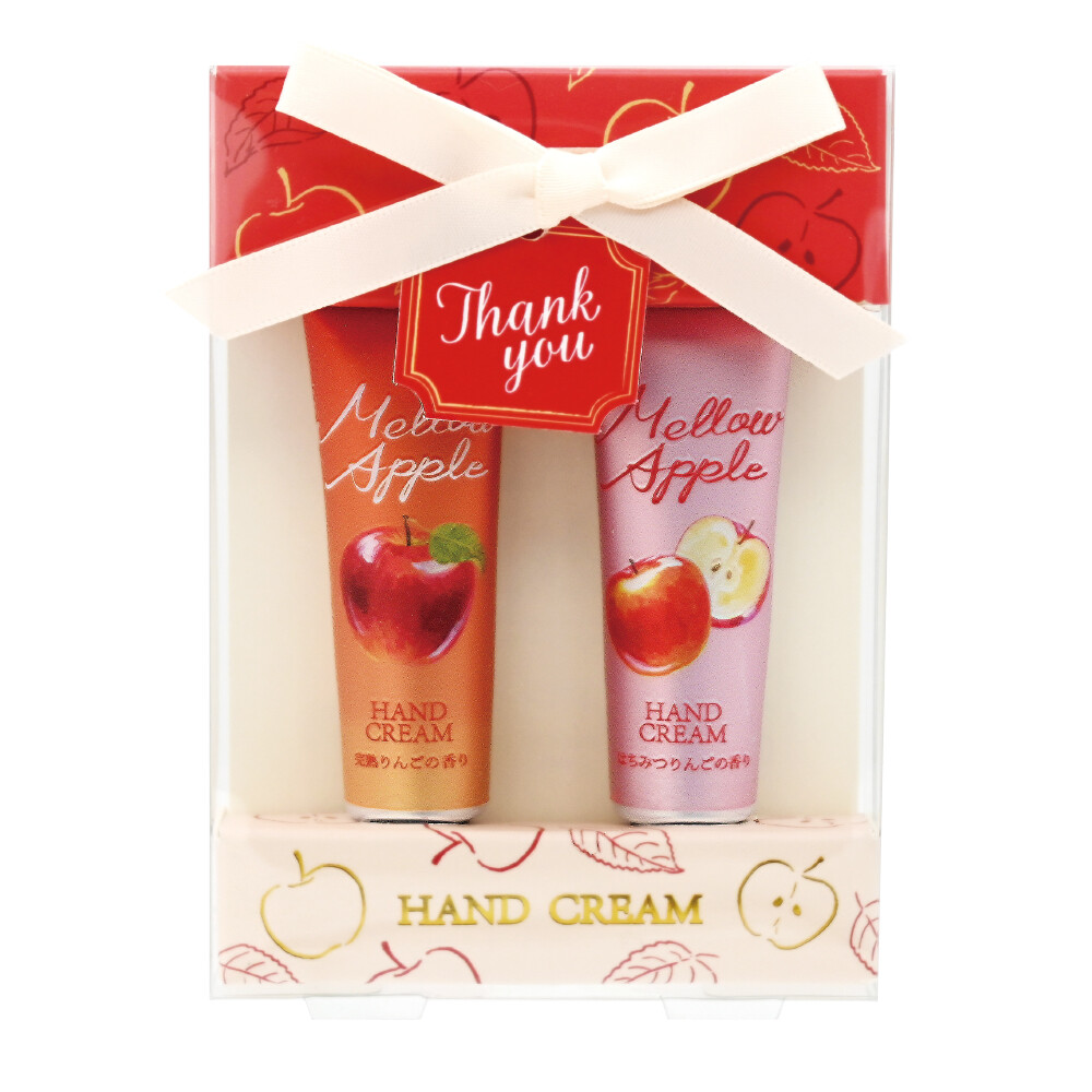 フルーツメドレー ハンドクリーム２Pセット　りんご