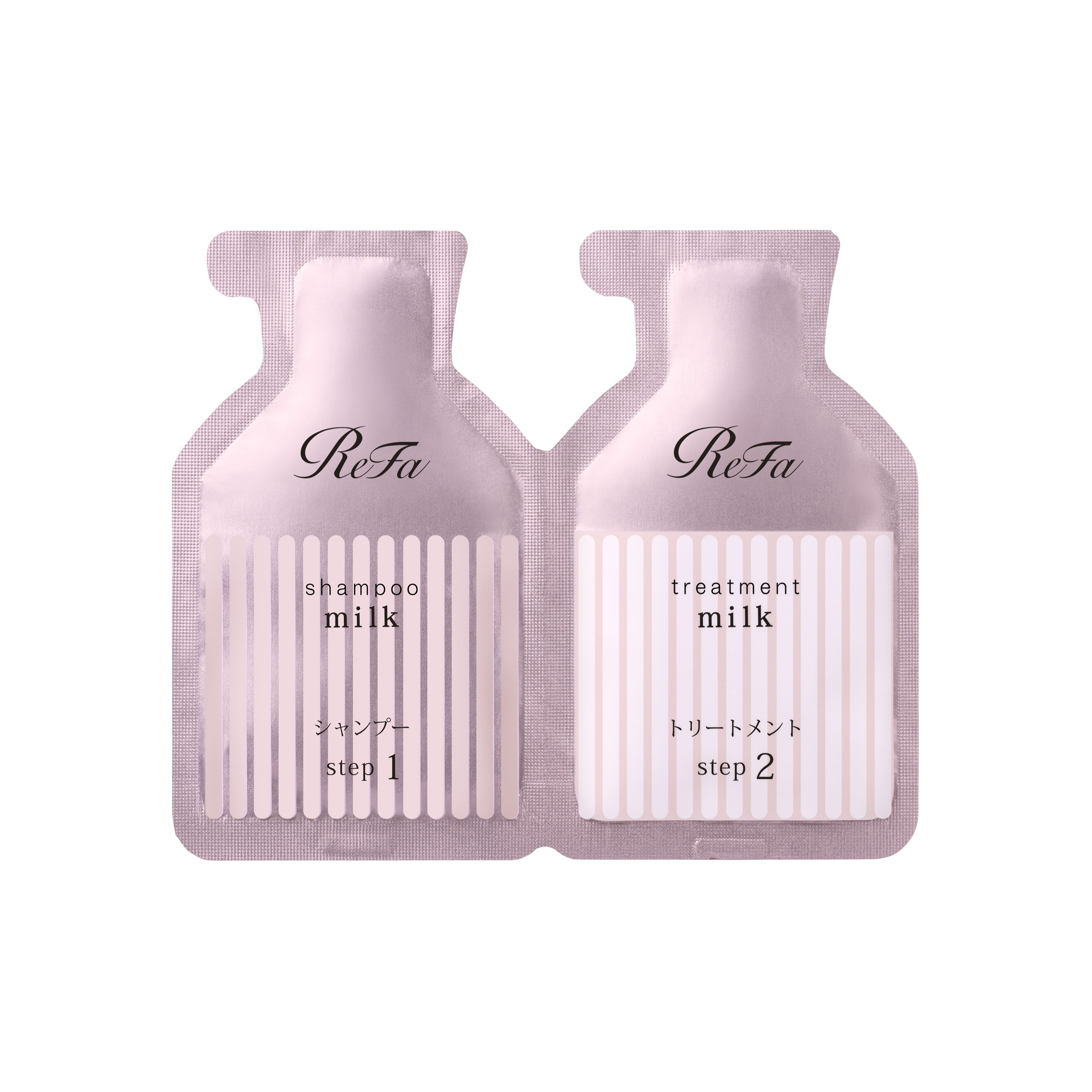 リファミルクプロテイン シャンプー&トリートメント ピンク パウチ