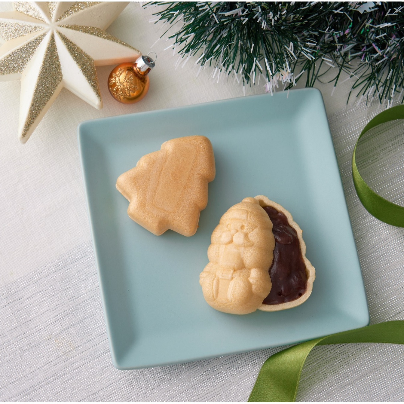 サンタさんの手づくりあんバターモナカ