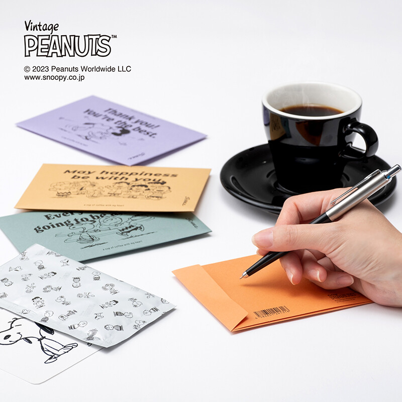 INIC coffee PEANUTS coffee スヌーピー コーヒー for greetings ハートフルブレンド