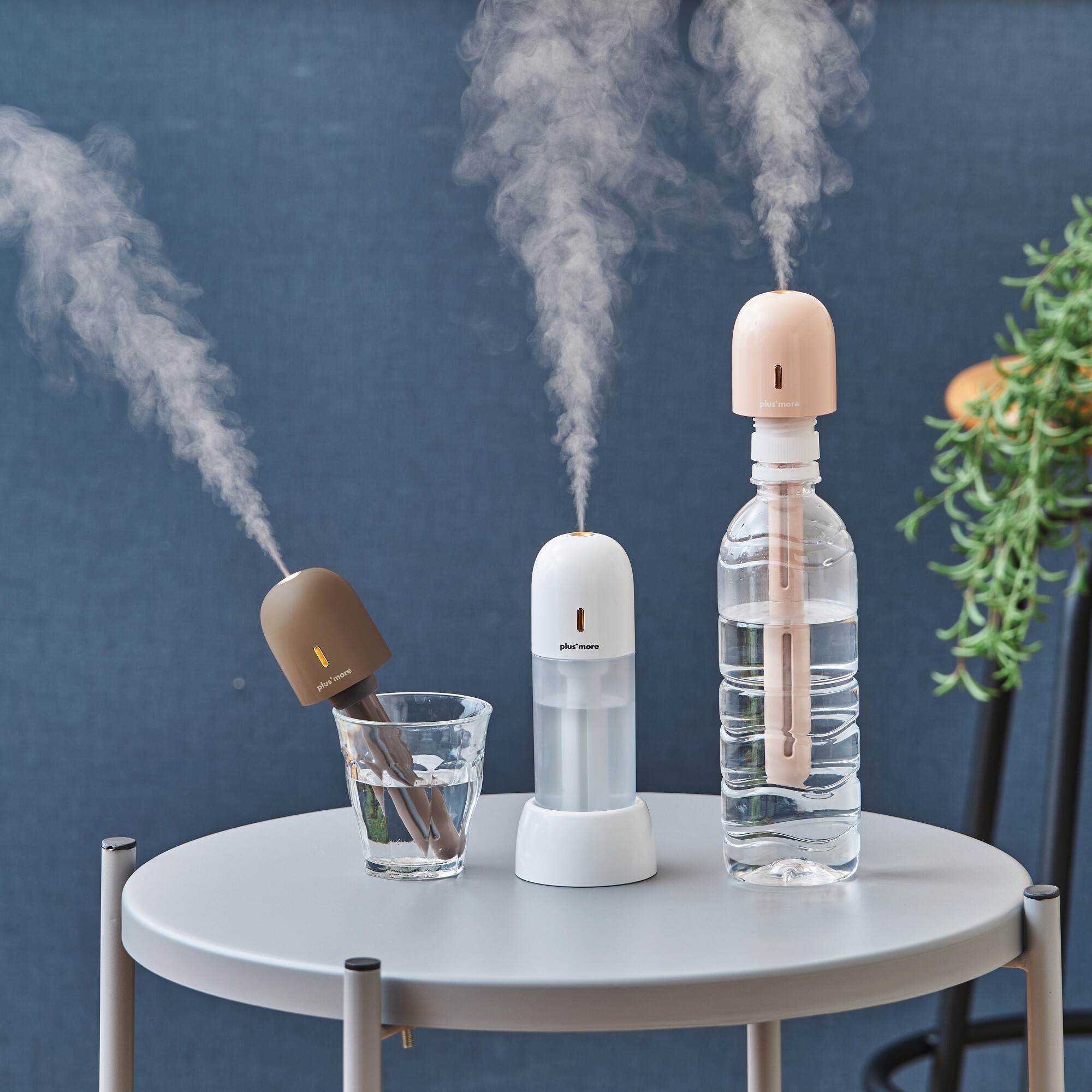 充電式3WAYポータブル加湿器スタンド付