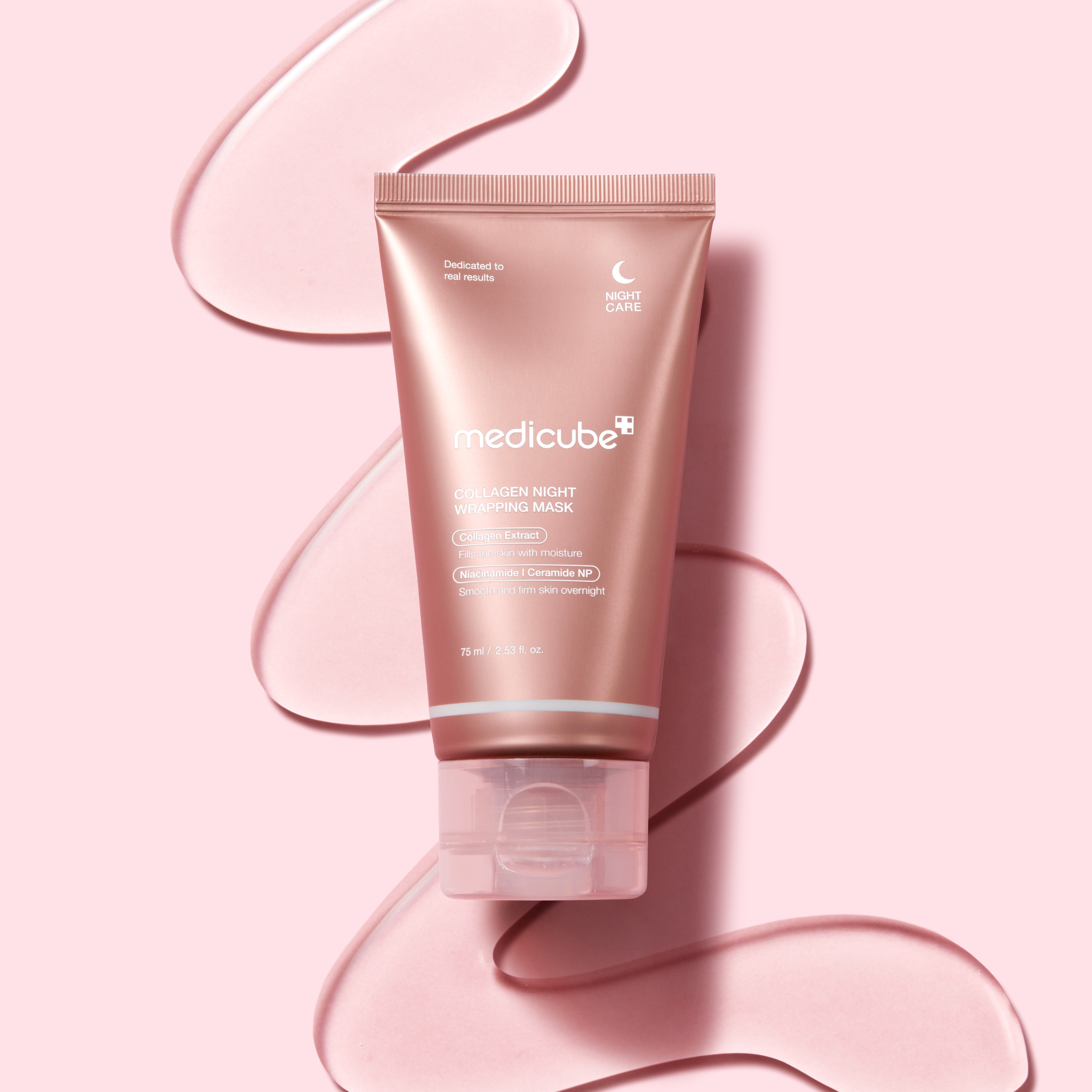 MEDICUBE(メディキューブ)　コラーゲンナイトラッピングマスク