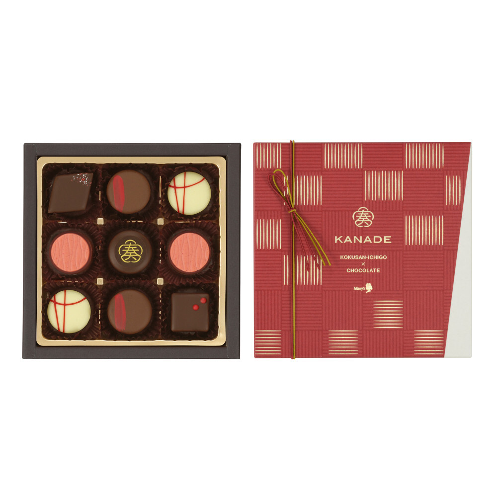 メリーチョコレート 奏 -KANADE-　国産苺コレクション