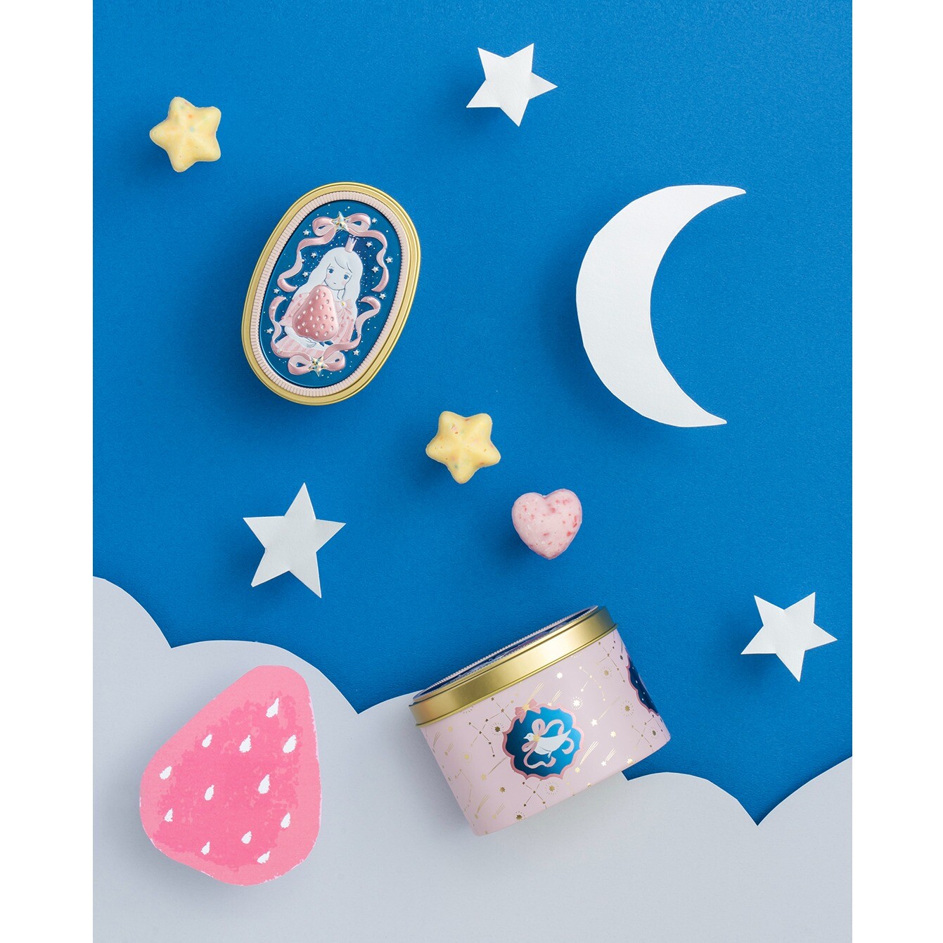 いちごの日 星のお姫さま缶