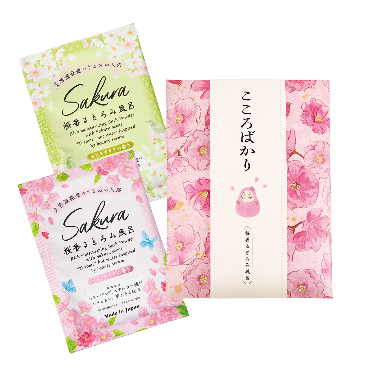 サクラお福わけバスセット（ダルマ ）