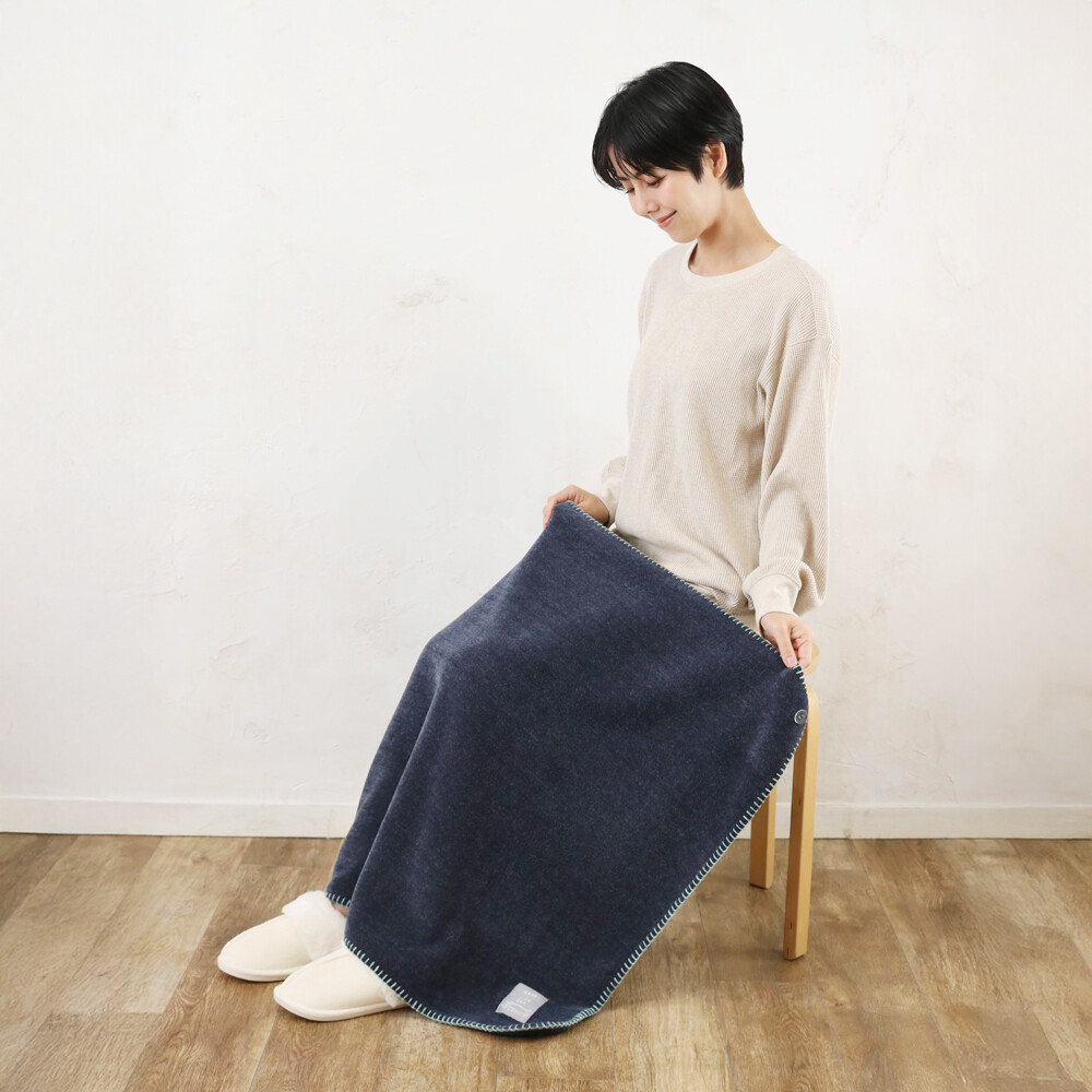 モールヤーン3wayひざ掛け