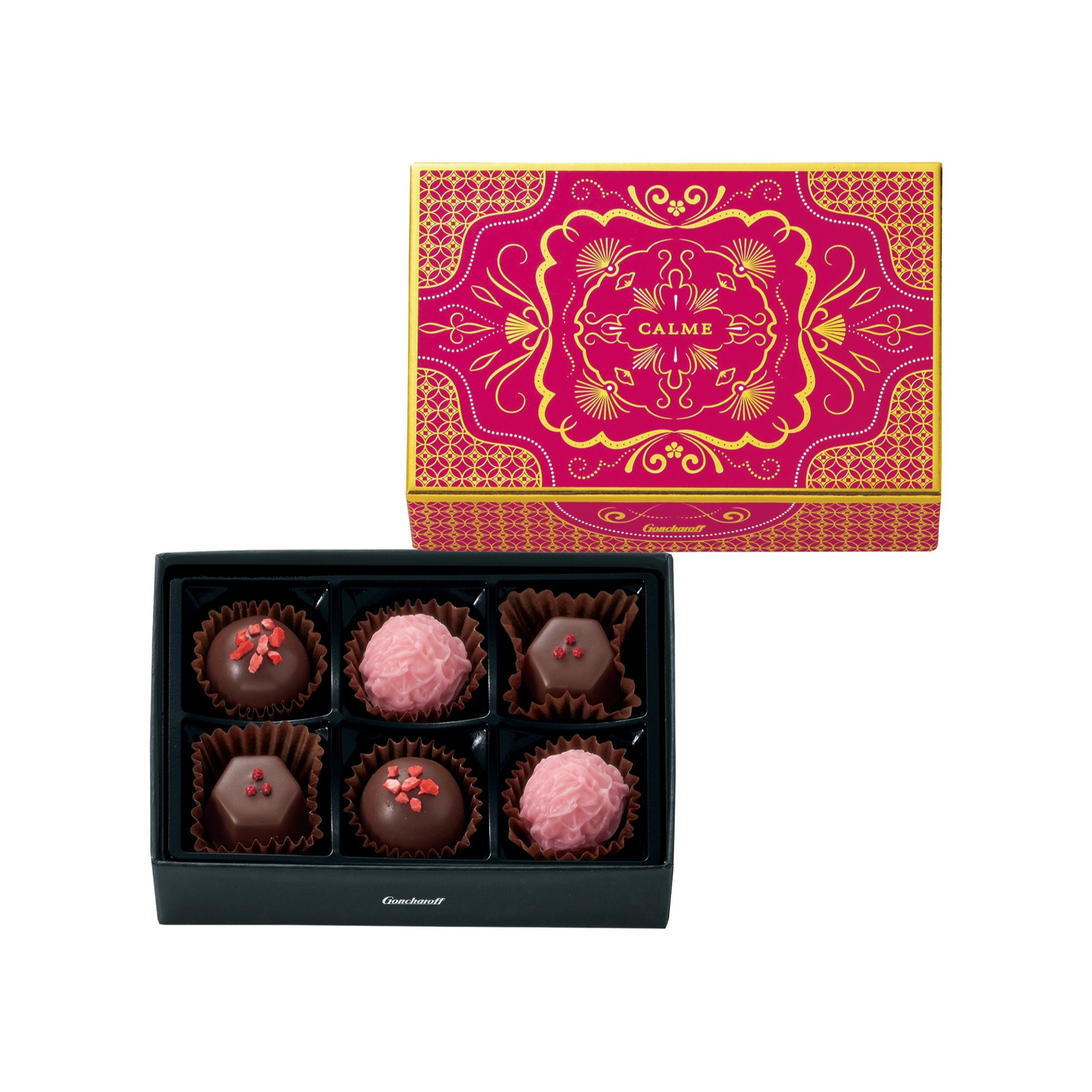 ゴンチャロフ製菓 カルム（あまおう苺のトリュフアソート）6個