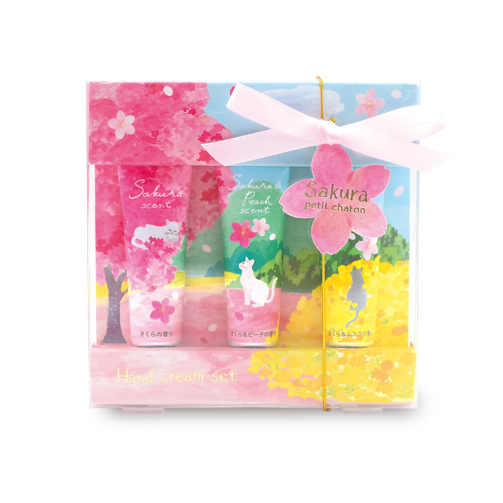 さくらプチシャトン　ハンドクリーム３Pセット