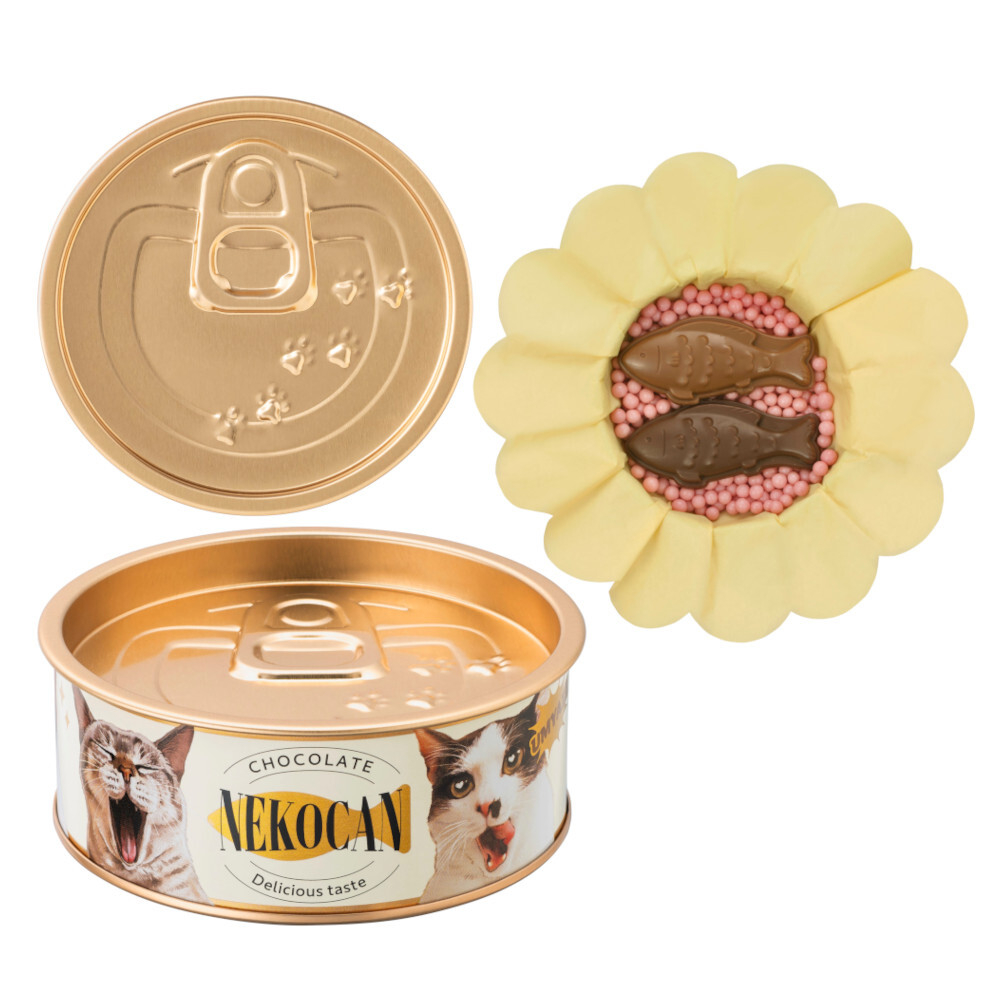 メリーチョコレート ねこみゃみれ　猫缶（チョコレート）