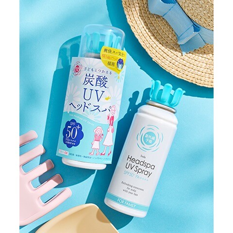紫外線予報 炭酸ＵＶヘッドスパＦ（限定品）