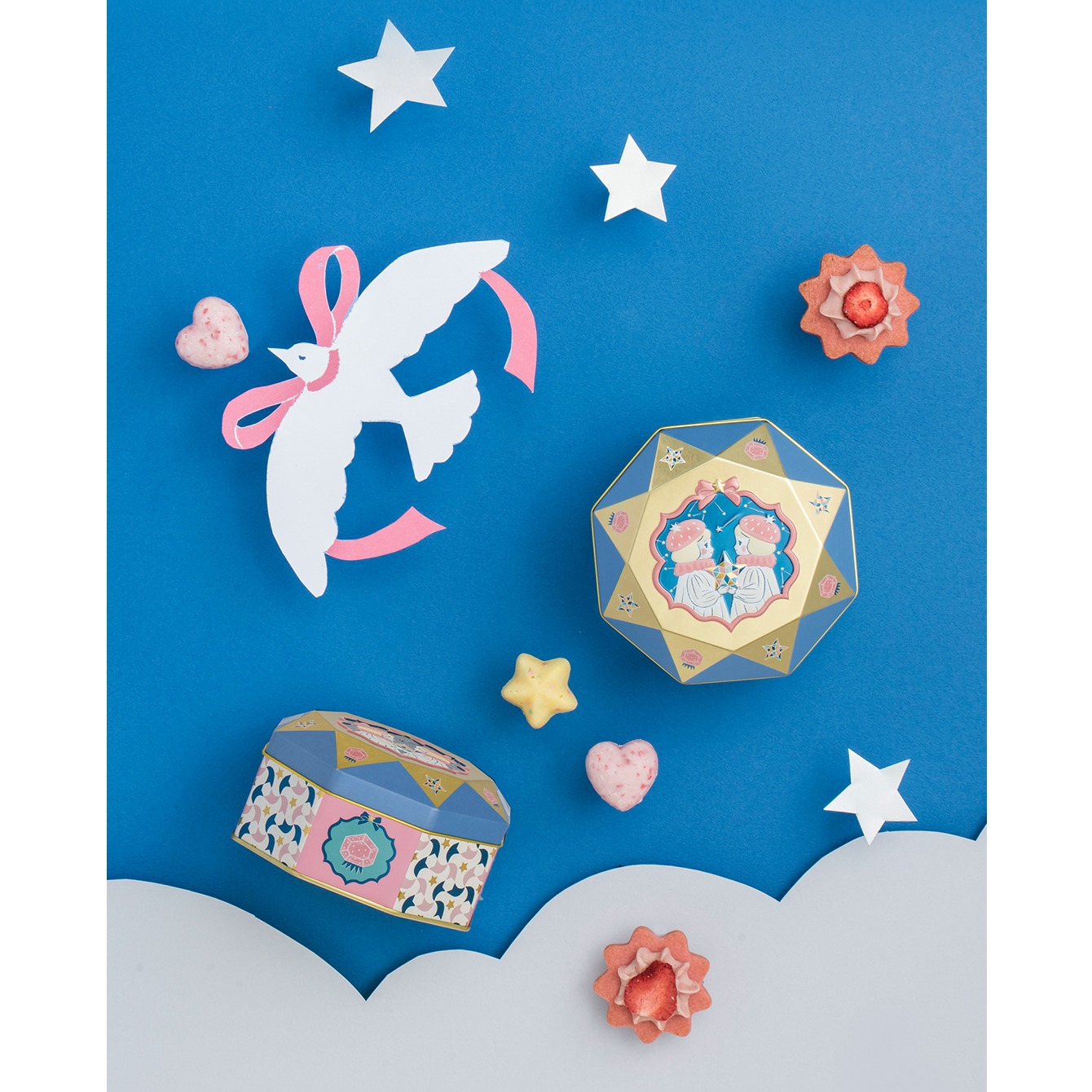 いちごの日 星の願い缶