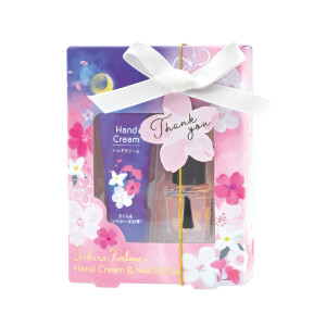 さくらフルラーナ　ハンドクリーム＆ネイルオイルセット　さくら＆チュベローズ（NV)