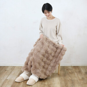 クラウドボアひざ掛け