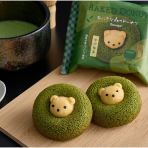 ちいさな森のドーナツ　くま宇治抹茶