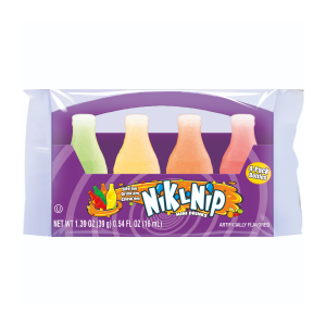 Nik-L-Nip ワックスボトルキャンディ(4本入り)
