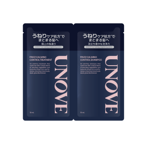 UNOVE(アノブ)　フリズカーミングコントロールシャンプー＆トリートメントミニパウチ