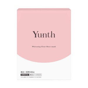 Yunth　美白シートマスク（医薬部外品）