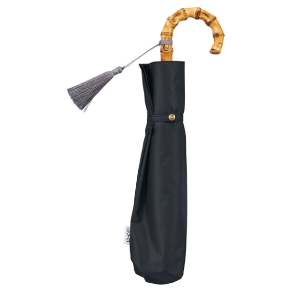 Wpc. UVO(ウーボ) 折りたたみ傘／2段折 無地タッセル