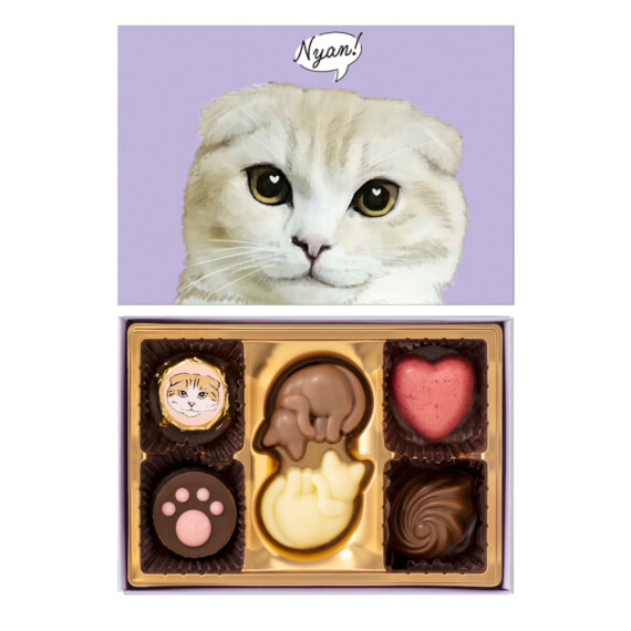 メリーチョコレート ねこみゃみれ　にゃそーてっどチョコレート