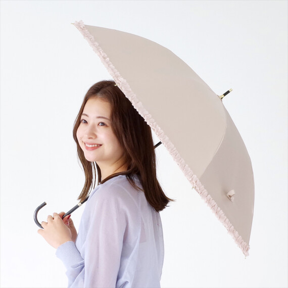 nifty colors 長傘 遮光フリル