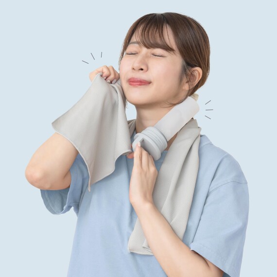Life on Products(ライフオンプロダクツ) 氷タオルで瞬時に冷却×長時間キープ ヒヤシーナ